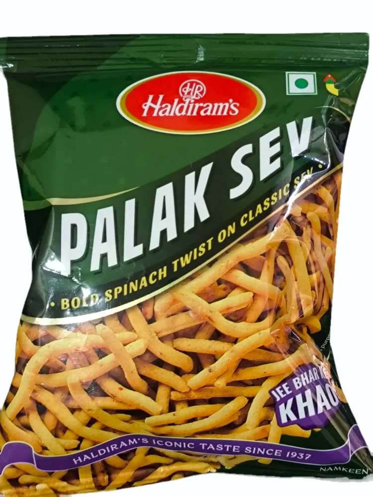 पालक सेव नमकीन